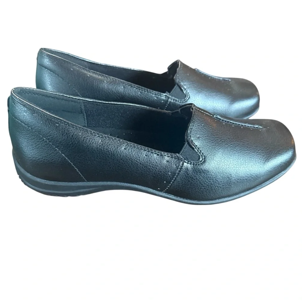 Easy Street Purpose Black Slip On Size 8.5 Extra Wide Width